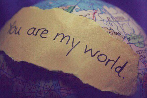 eres mi mundo en ingles letra