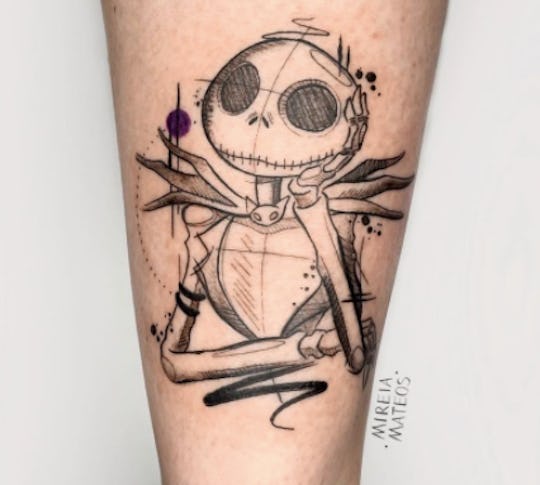 jack the skeleton tattoo