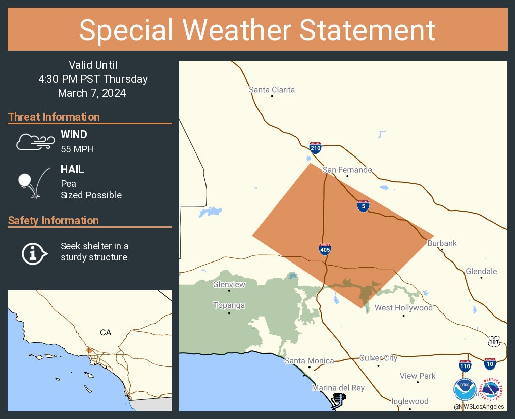 nws los angeles