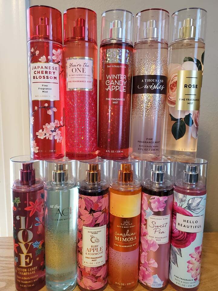 perfumes bath body works