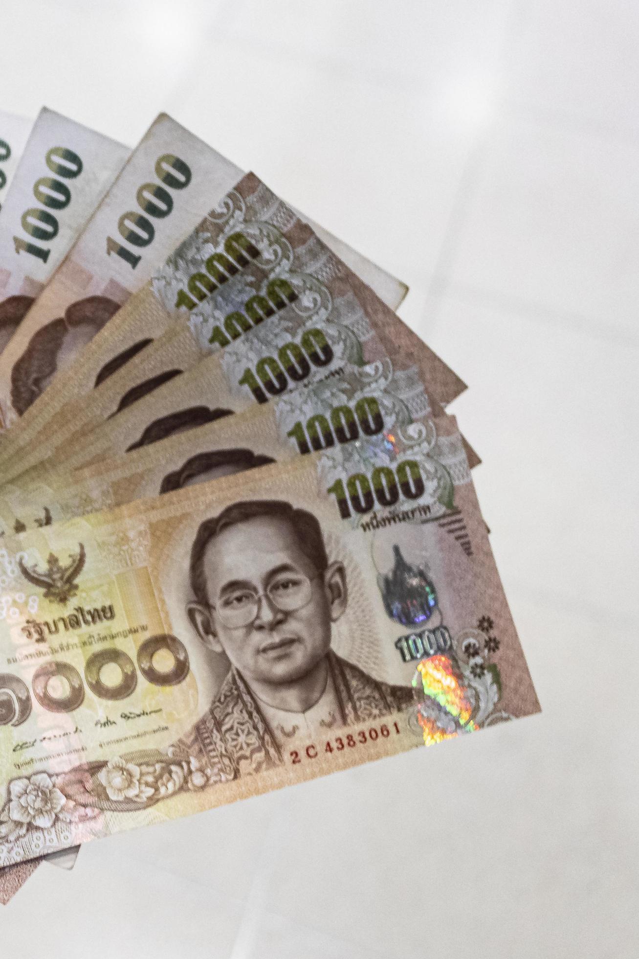 8000 thai baht to inr