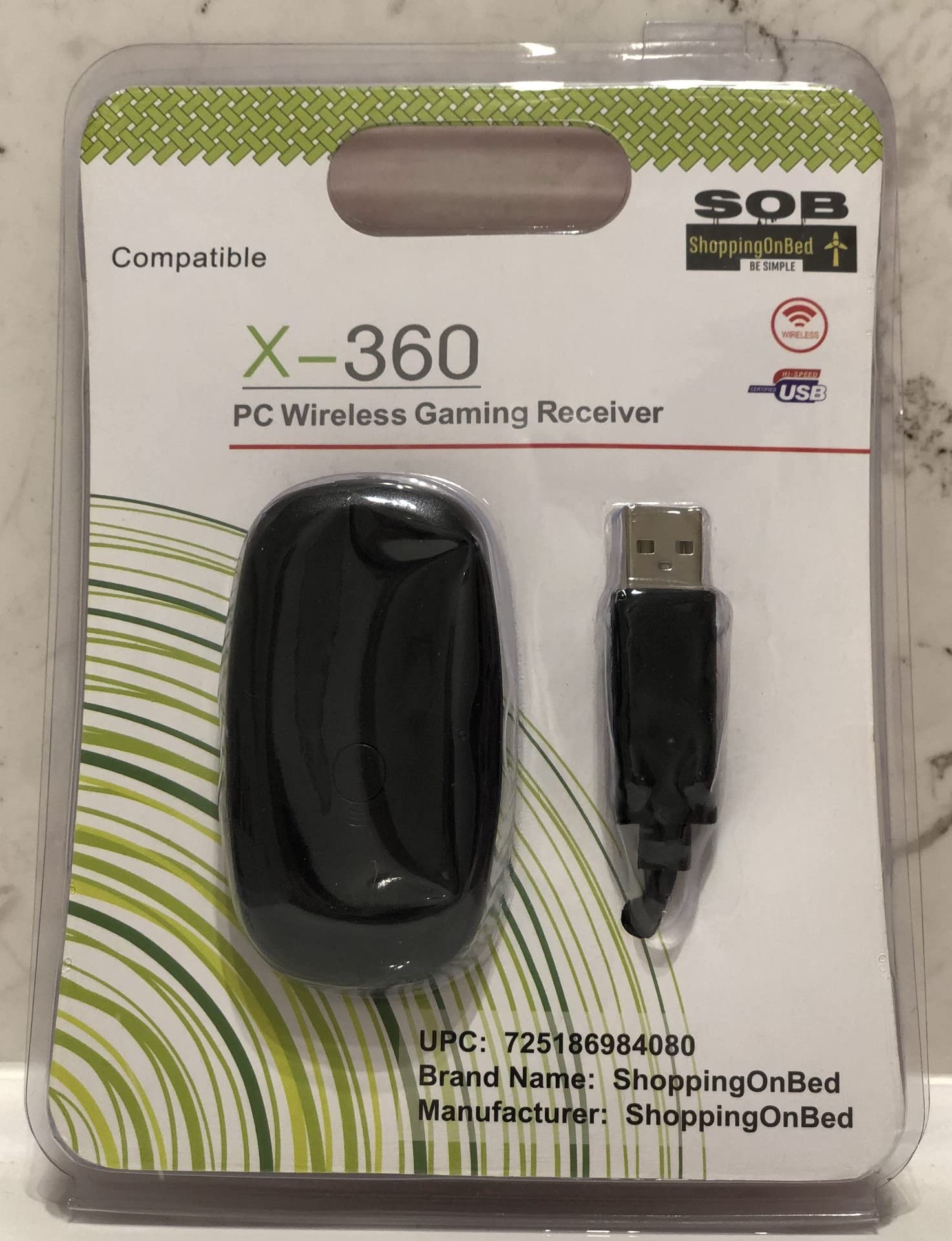 xbox 360 wireless gaming receiver