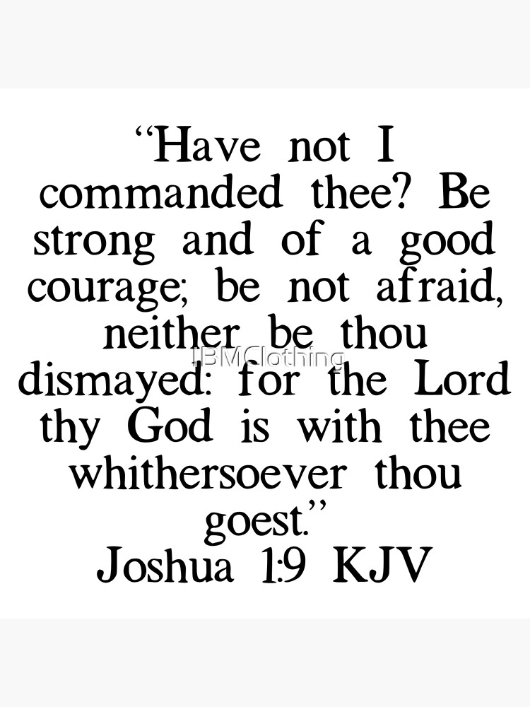 joshua 1 king james version