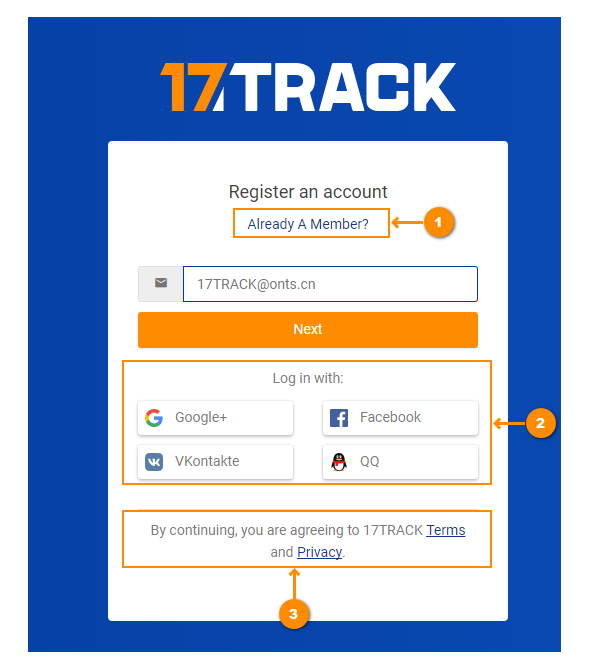 17tracking net