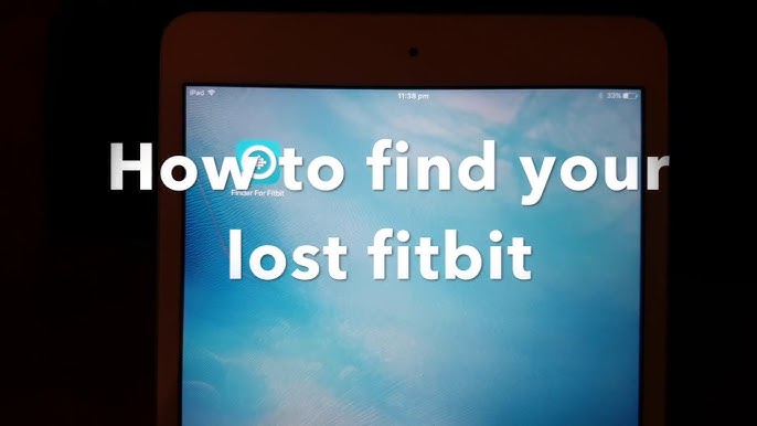 find my fitbit