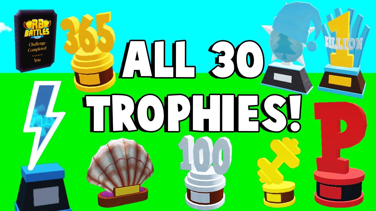 bloxburg trophies