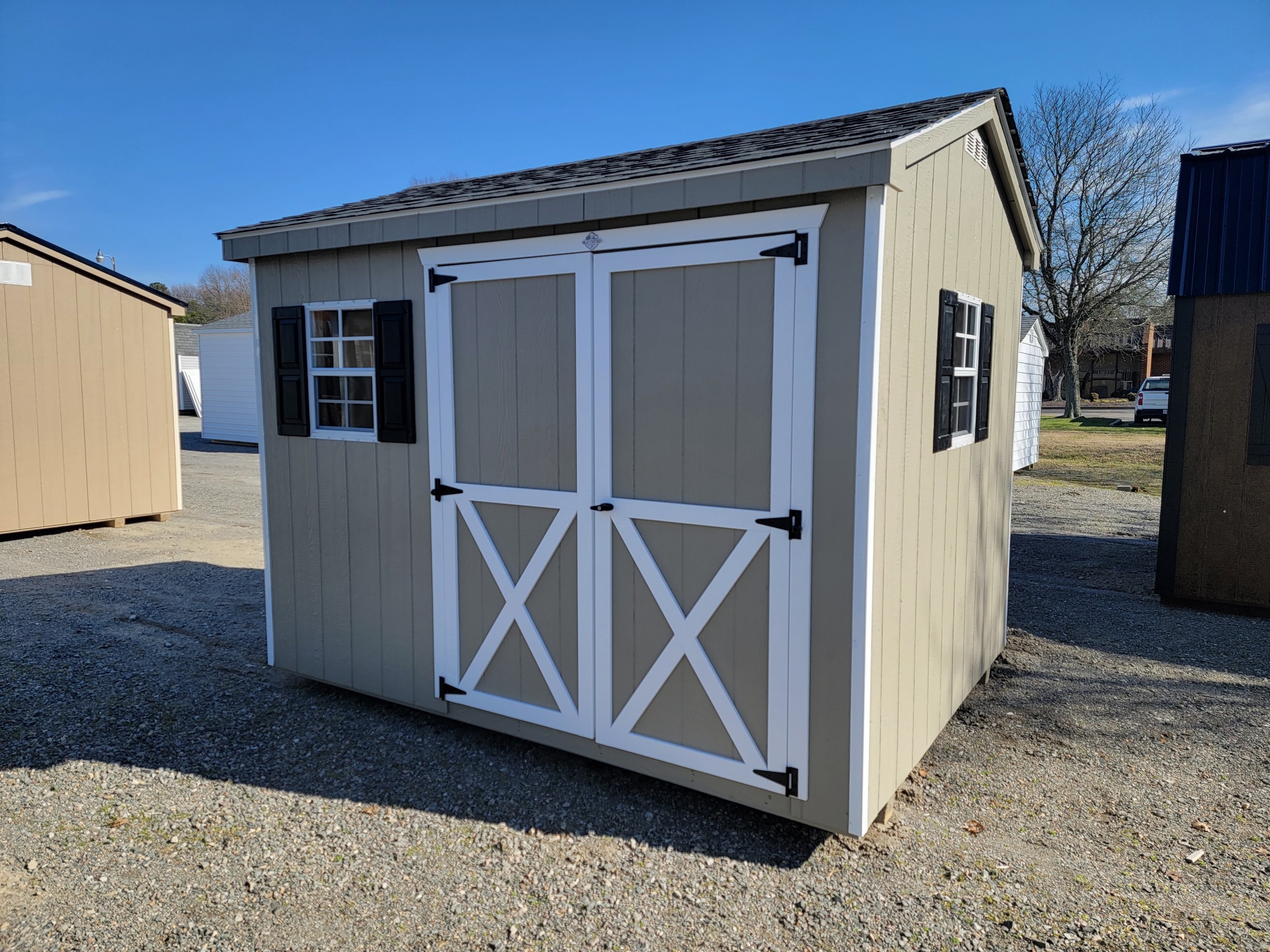 8x10 wood shed