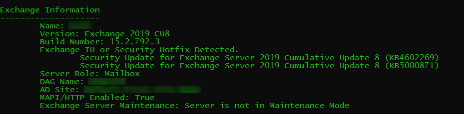 exchange 2019 cumulative updates