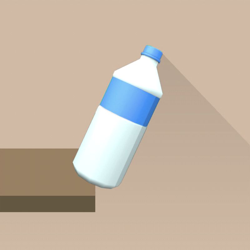 3d bottle flip