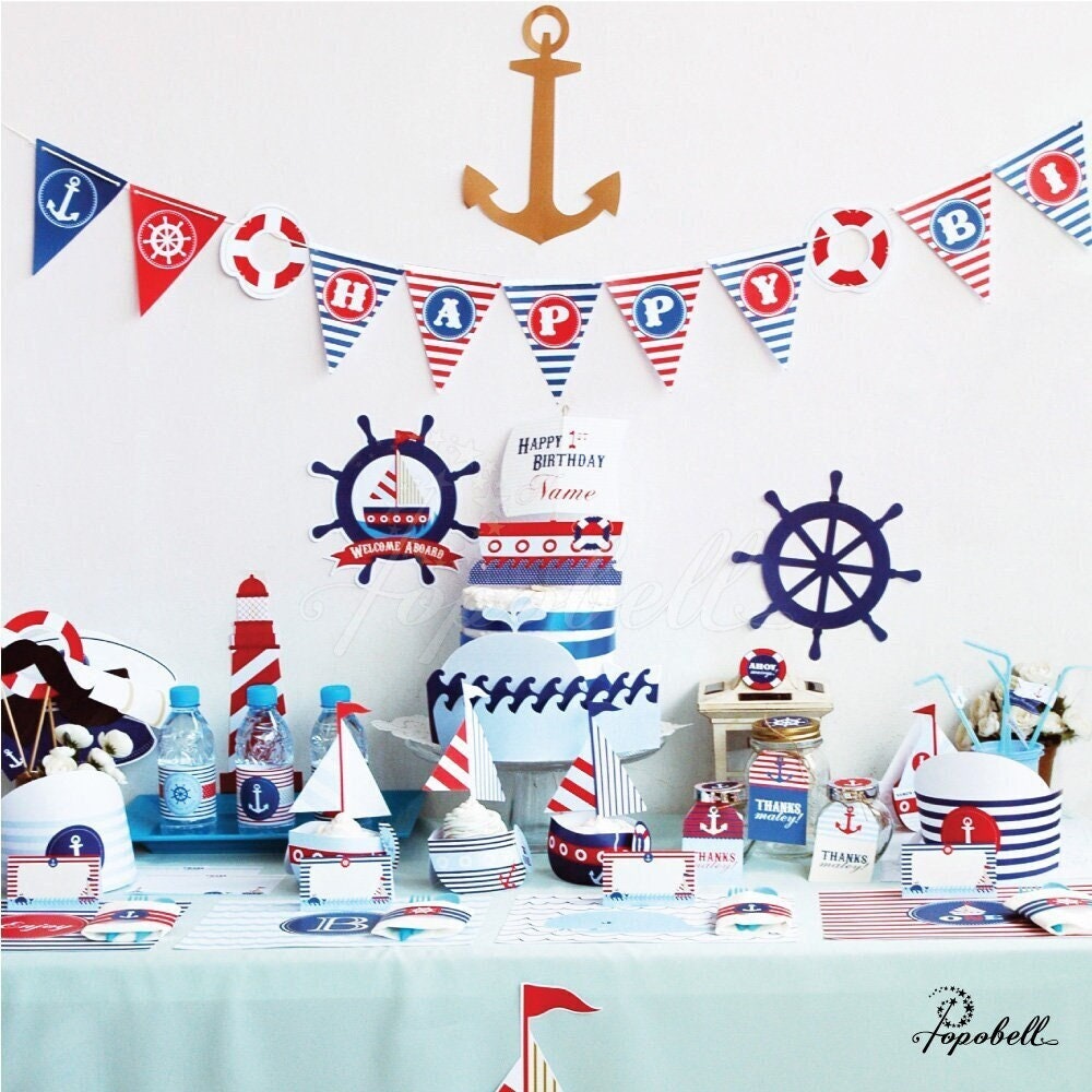 birthday sailor theme