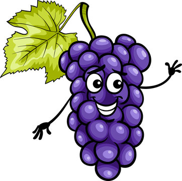 grape cartoon