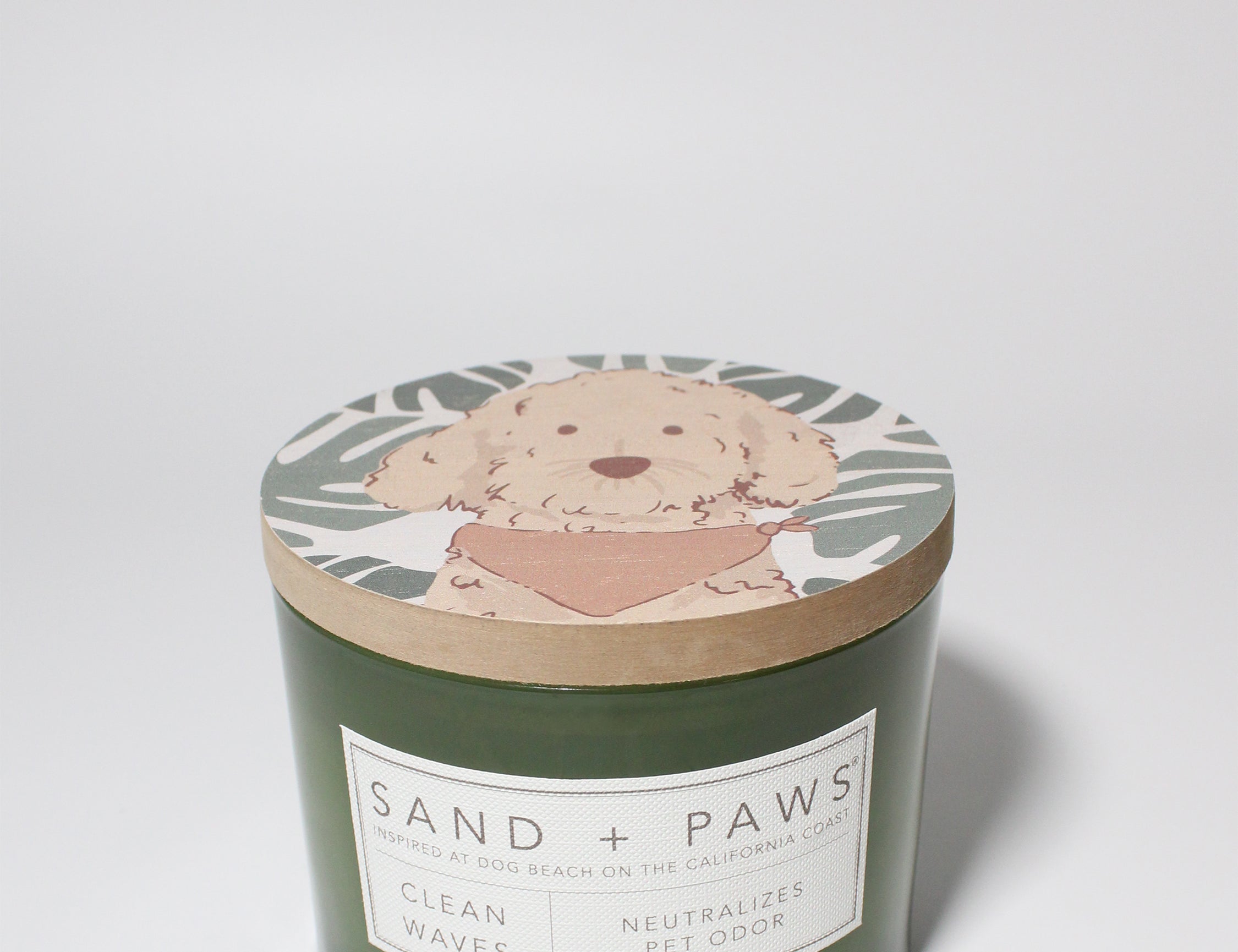 sand and paws candles