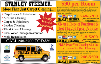 stanley steemer promo code