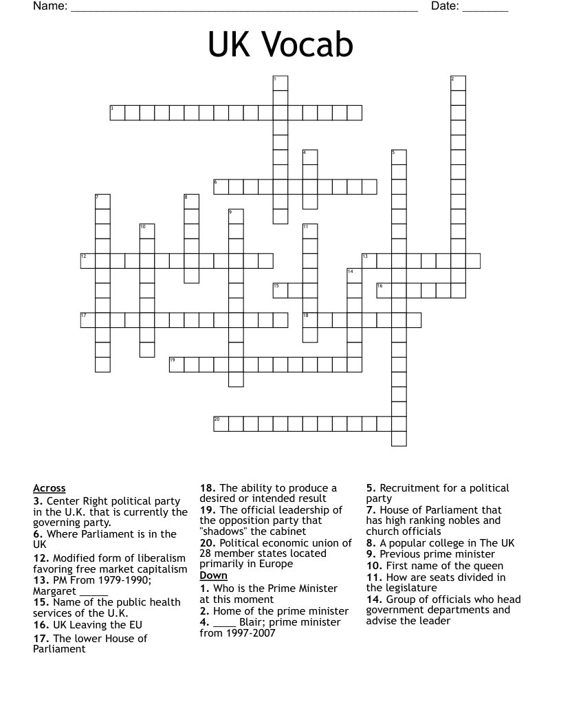affairs crossword clue