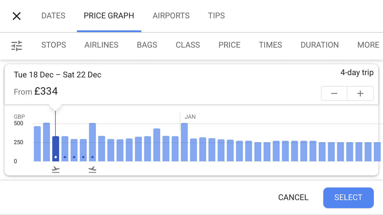 google flights uk