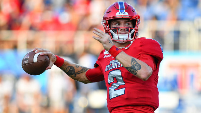 score of fau football game