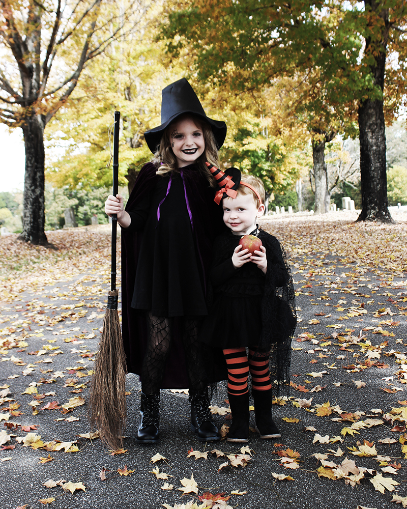 girls witch costume