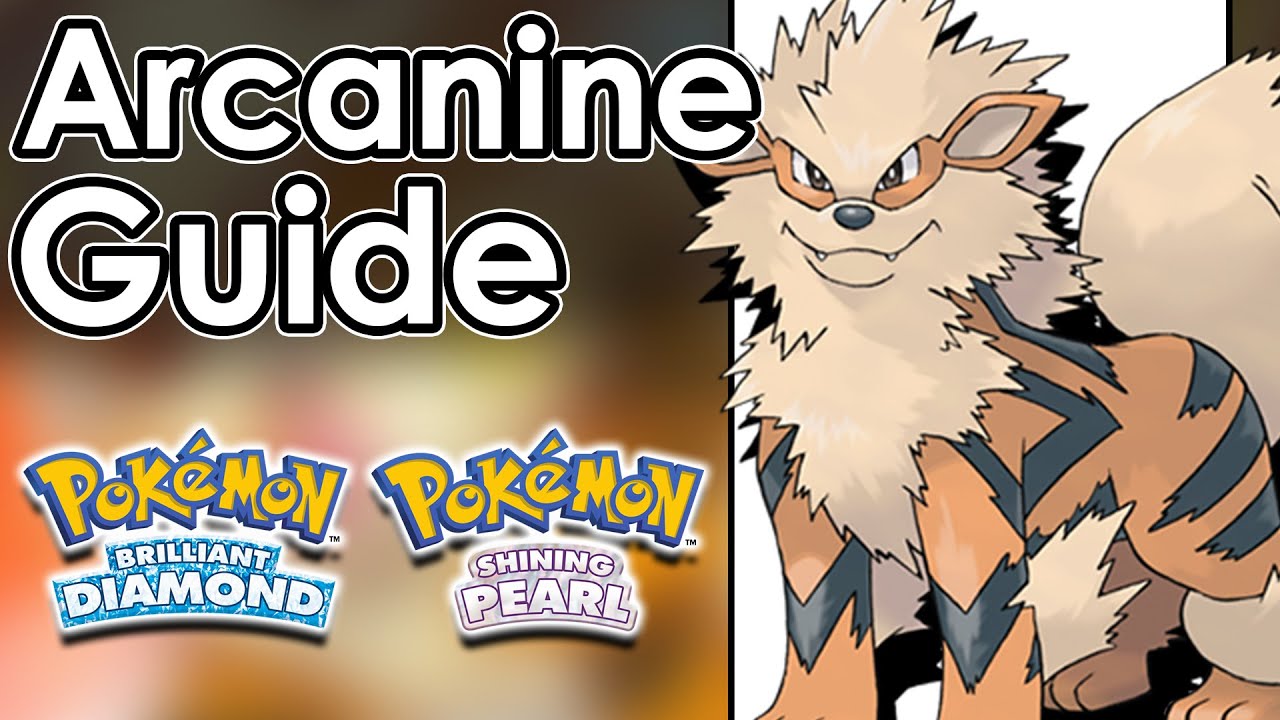 arcanine moveset