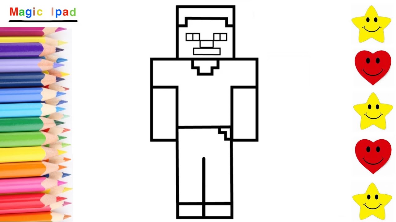 personajes de minecraft para dibujar