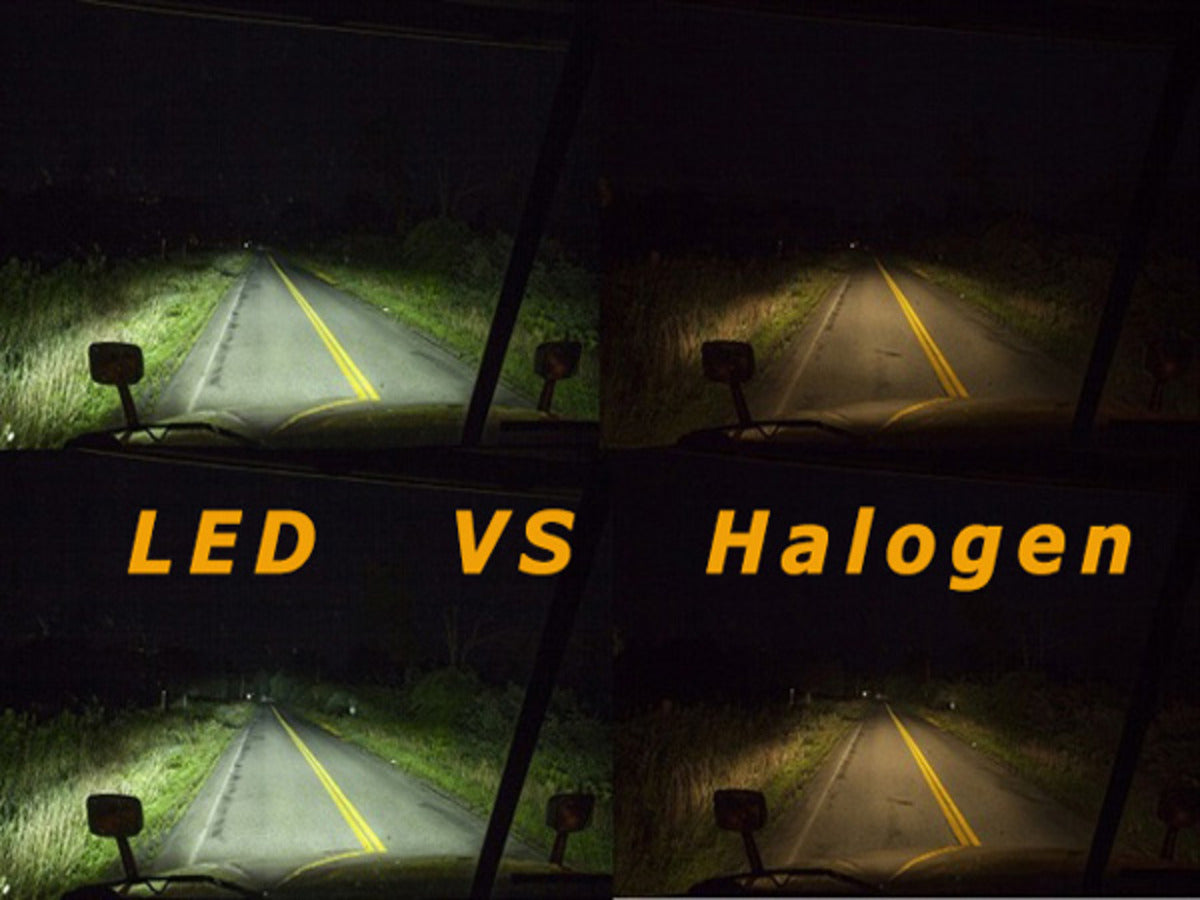 halogen headlight bulb