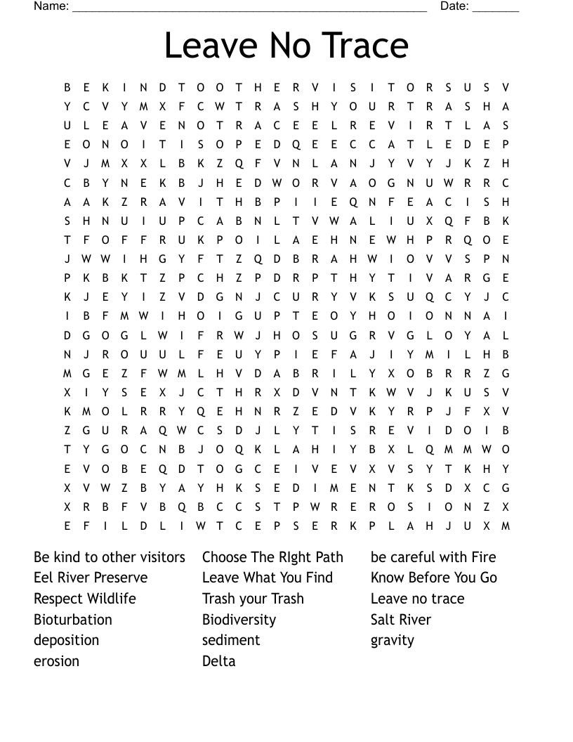 trace crossword