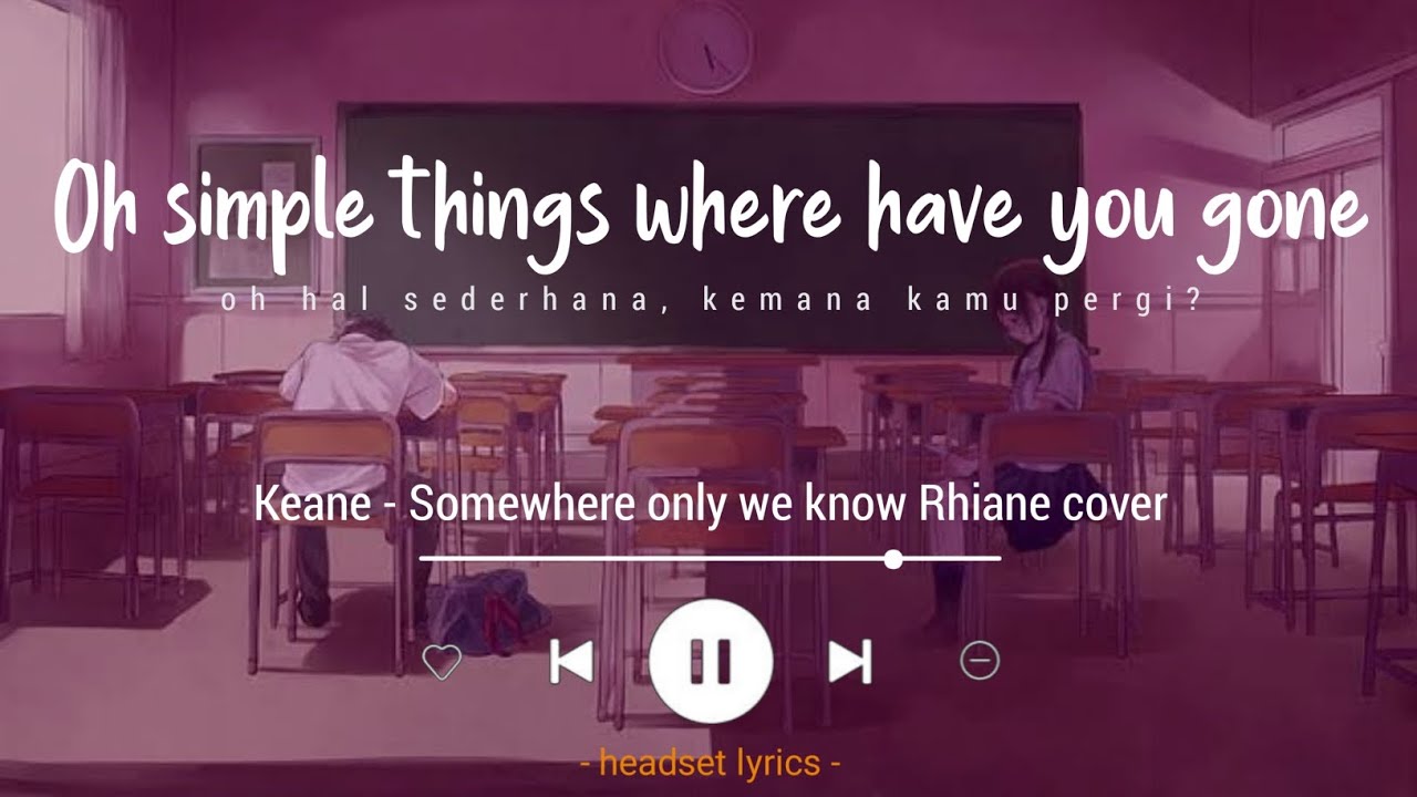a simple thing where have you gone lyrics