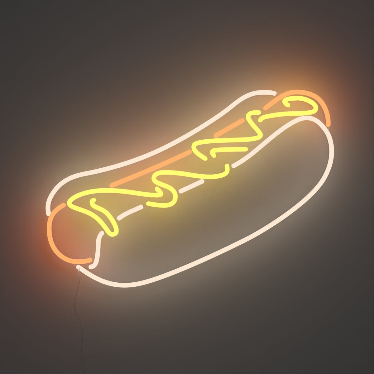 hot dog neon