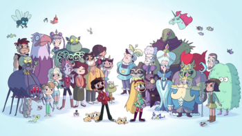 star vs the forces of evil characters