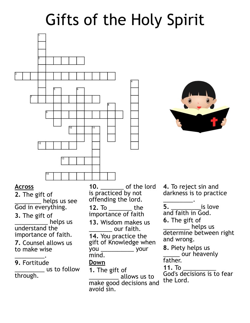 gift crossword puzzle clue