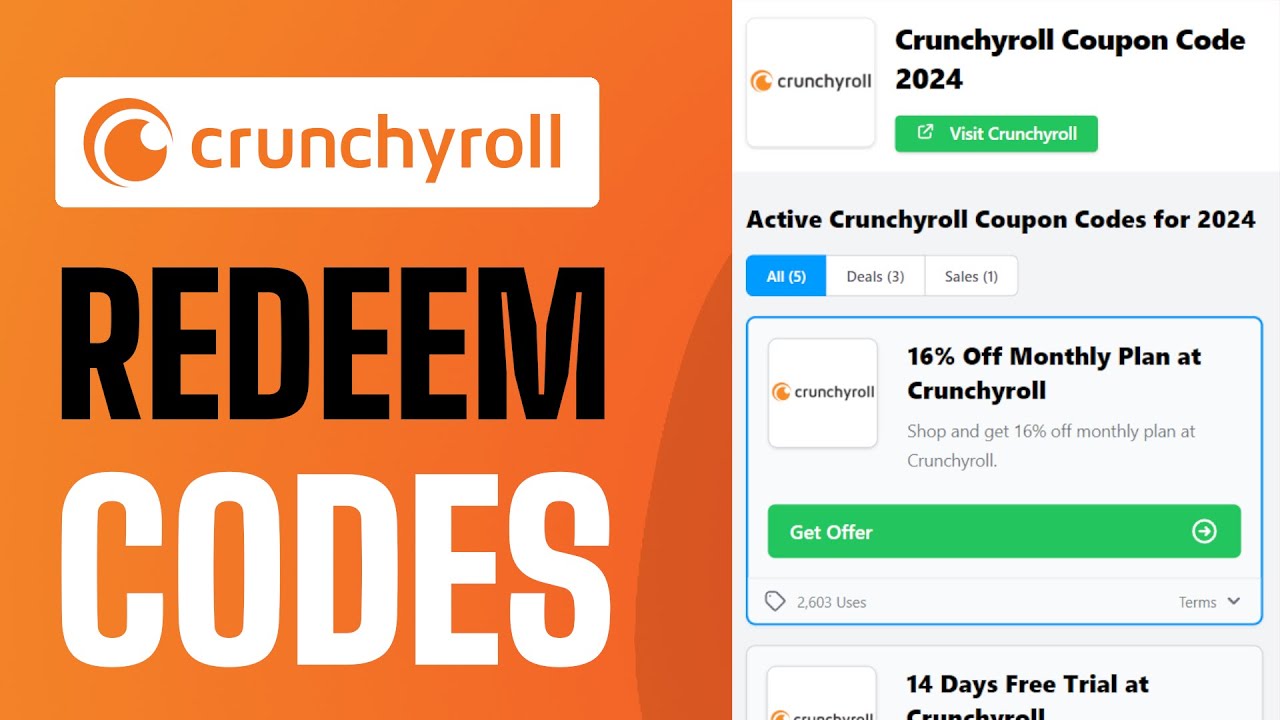 crunchyroll coupon code
