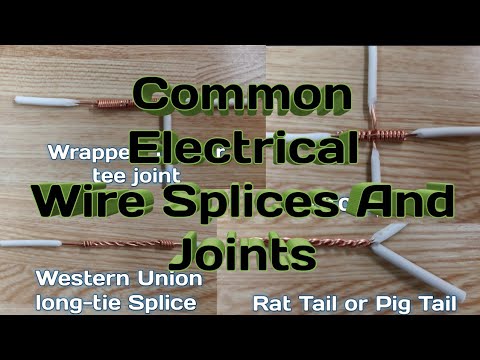 common splices and joints