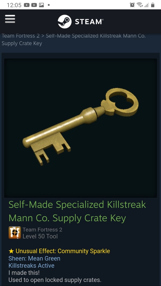 community sparkle mann co supply crate key