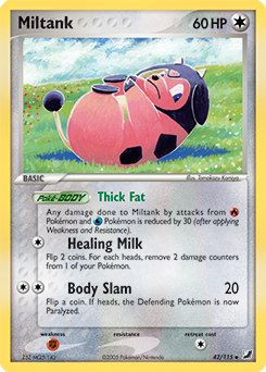 miltank weakness