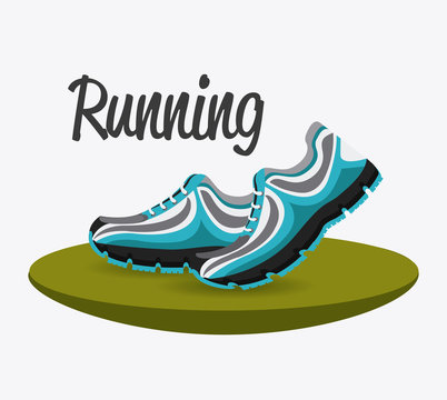 running shoes cartoon images