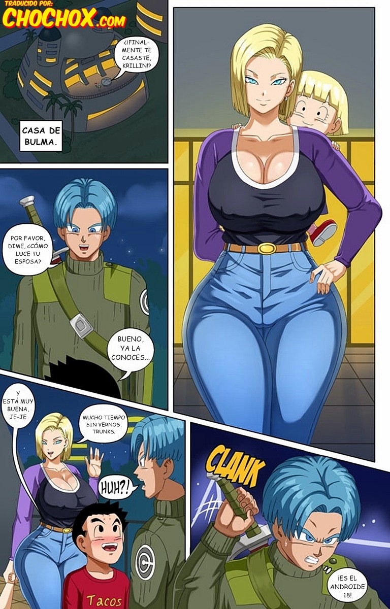 android 18 hentai comic