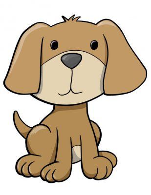 puppy dog clipart