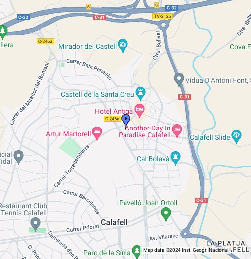 calafell maps