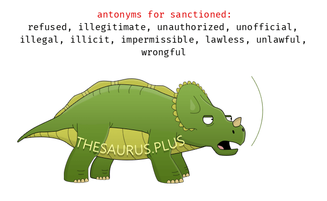 sanction antonyms