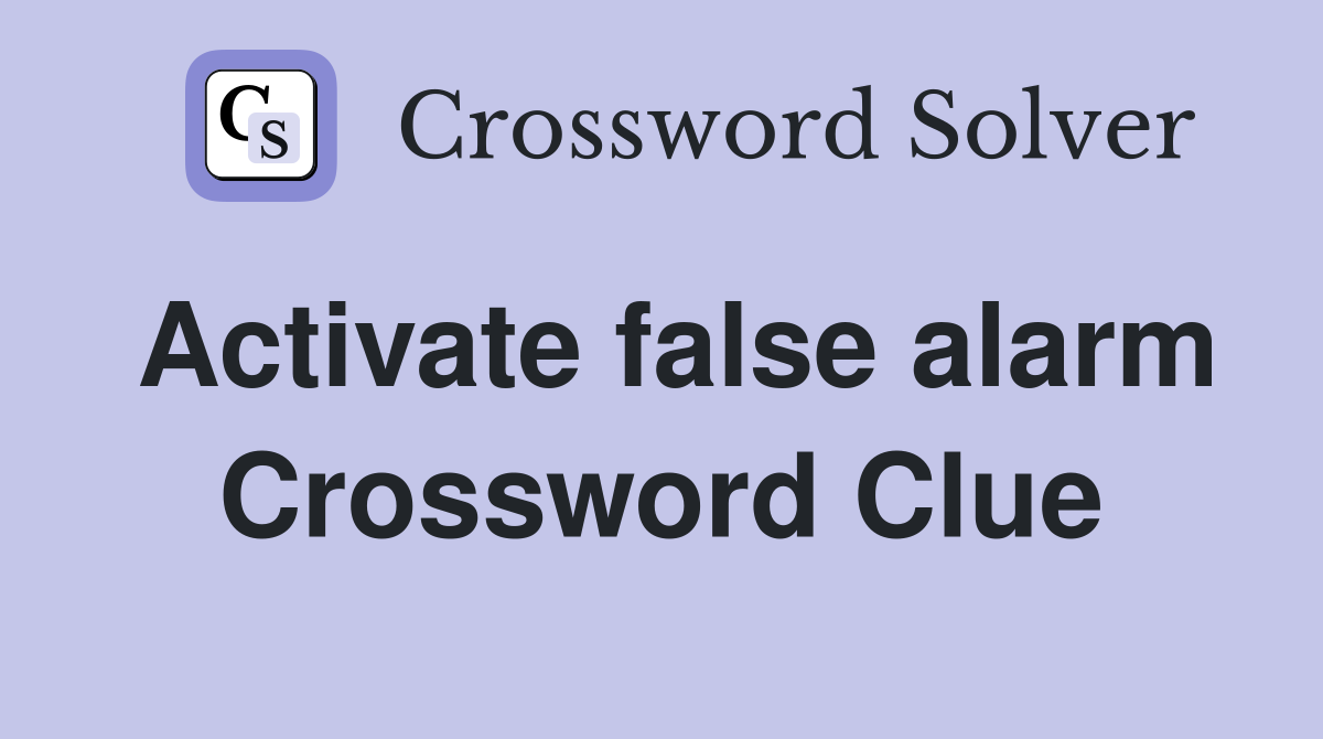 proving false crossword clue