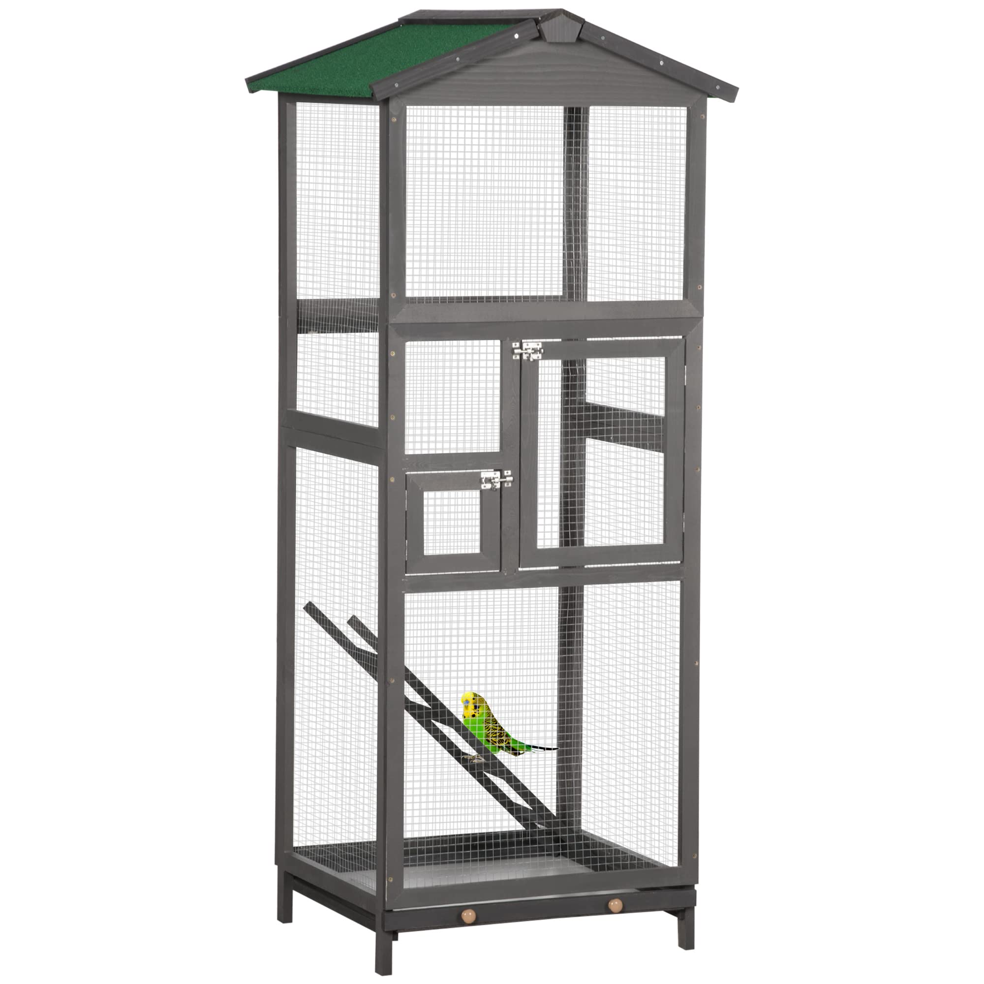 outdoor parrot cage