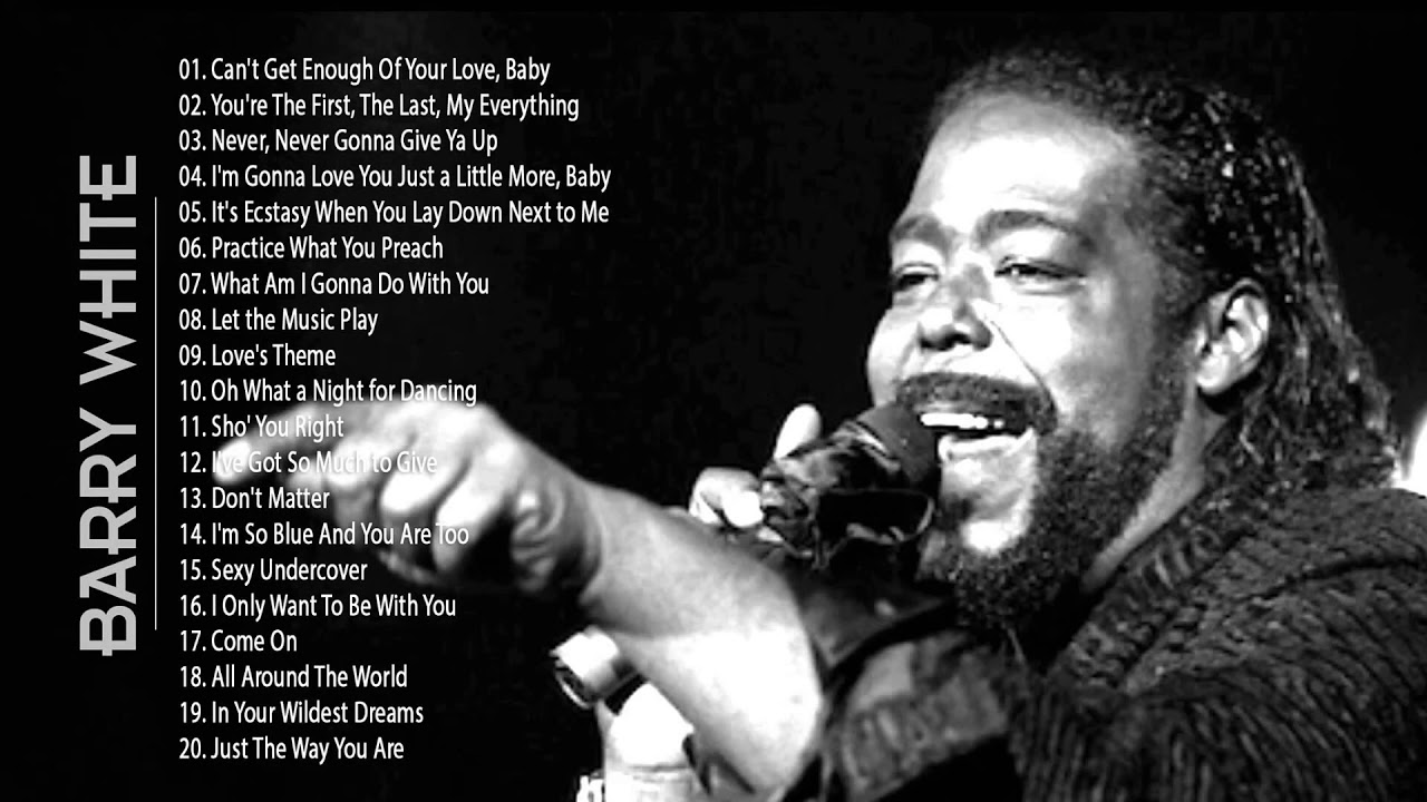 songs by barry white greatest hits