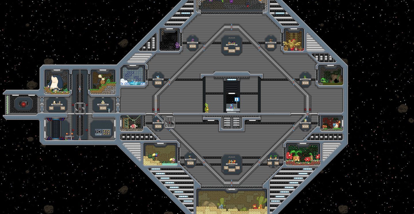 starbound how to build a space station