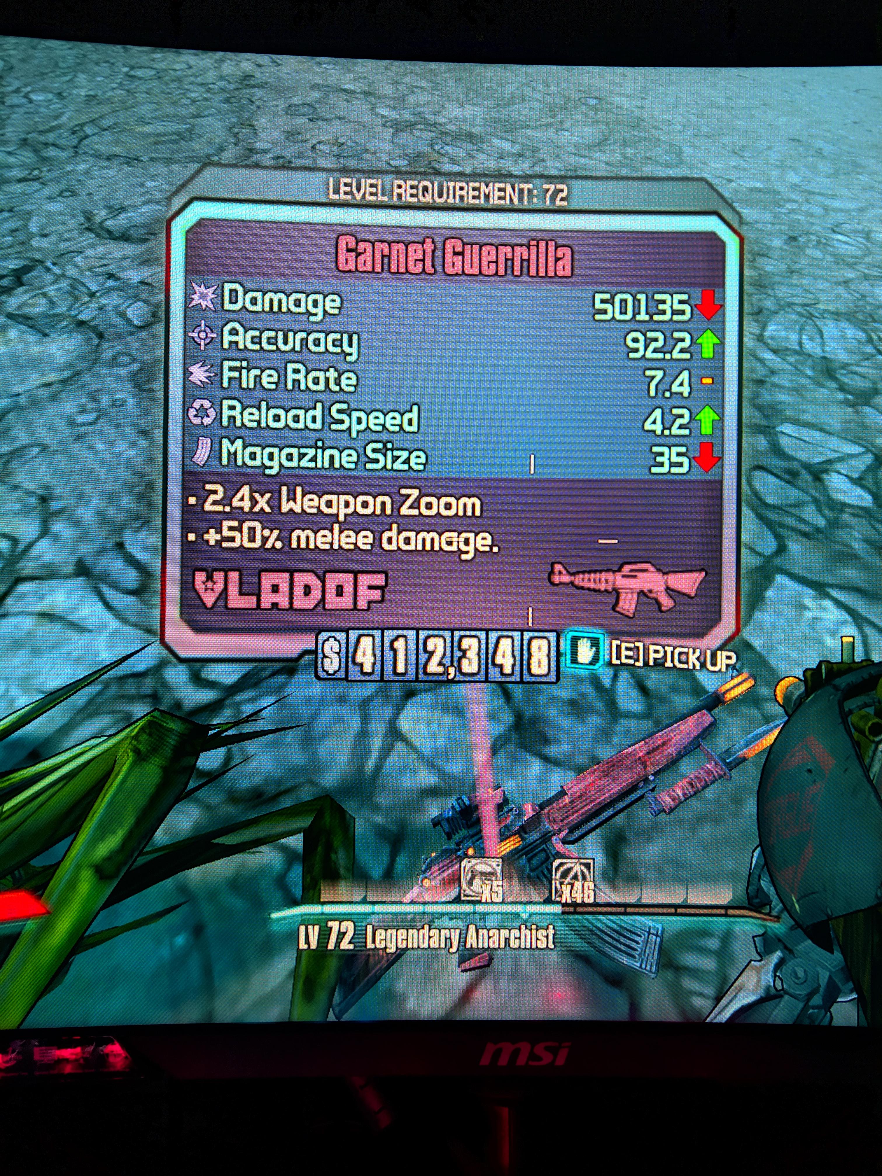 borderlands 2 rarity colors