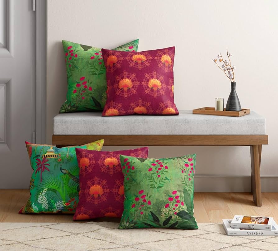 india circus cushion covers