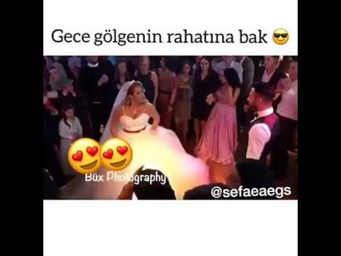 gece gölgenin rahatına bak dansı