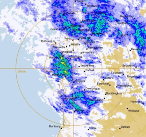 wa radar map