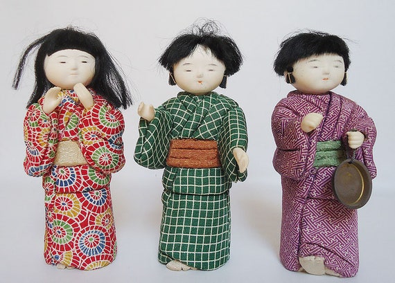 muñecas japonesas