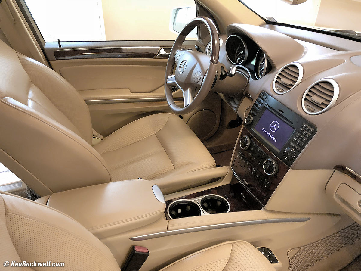 mercedes gl 2011 interior