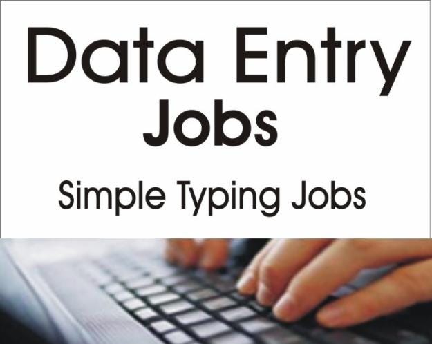 data entry jobs