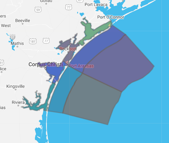 port aransas offshore wave forecast